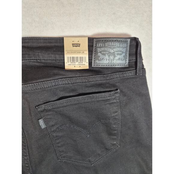 LEVI'S 711 Skinny 18 x 26 Minimalist Classic Style in Neutral Black - Picture 9 of 9